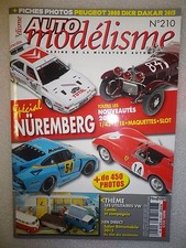 Magazine Auto modélisme N°210 mars 2015.