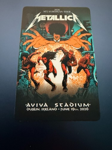 M72 tour metallica fancard - tour,
