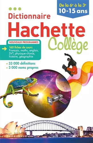 Dictionnaire hachette - dictionnaire,