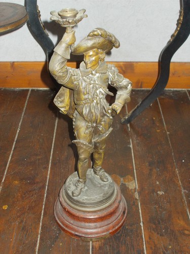 Lampe petrole pied - lampe,