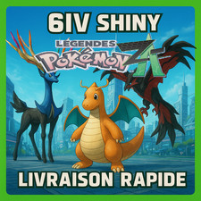 ⭐Pokémon ZA  Aux Choix 6IV Shiny✨ 100% Legal✅ 0 Risque De Ban⭐