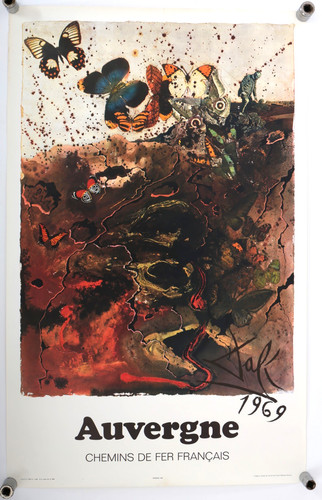 Affiche vintage salvador dali - affiche,
