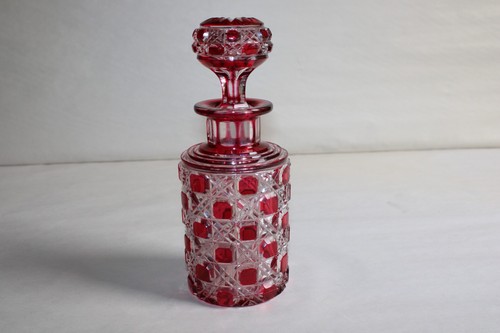 Ancien flacon cristal - ancien,