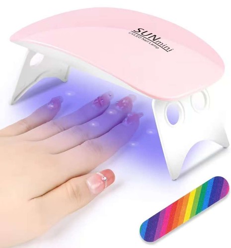 Mini lampe led ongles 6w - uv,