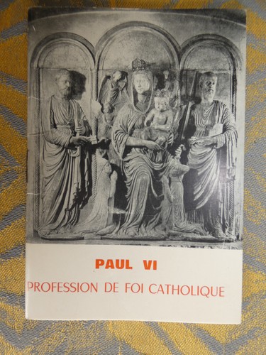 Fascicule religieux paul - paul, vi