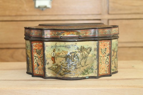 Ancienne boite tole - ancienne,