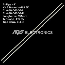 KIT 2 BARRES RUBAN 66 TV LED