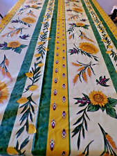 Nappe Provence Décor Tournesol et Citrons