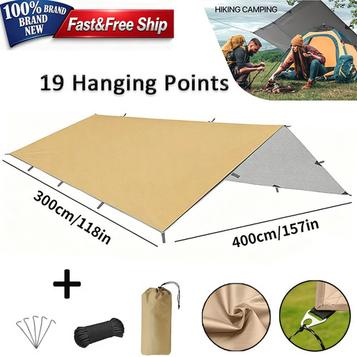 10x13ft camping tarp - 10x13ft,
