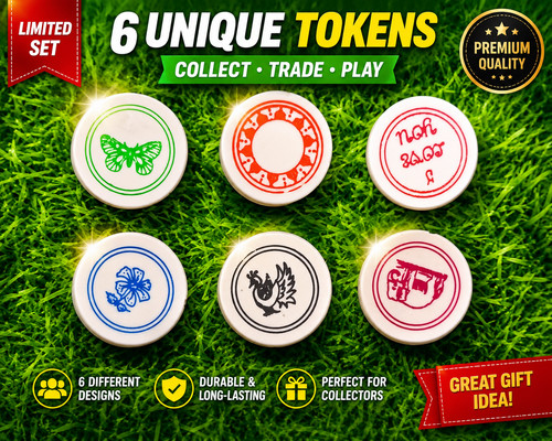 Carrom board striker man - 6,