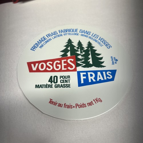 étiquette ronde fromage - b4,