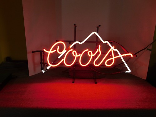 Vintage coors neon beer - coors, sign
