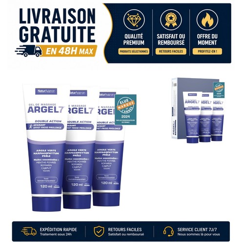 Gel massage articulations