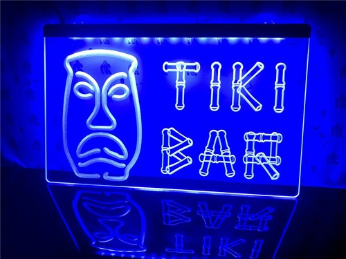 Tiki bar bière - bar, à