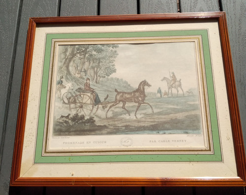 Ancienne lithographie gravure - ancienne,