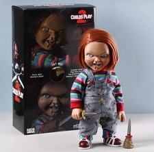 Figurine Mezco Child's Play 2 Chucky Horror Film Geek Cadeau Collection 36 cm