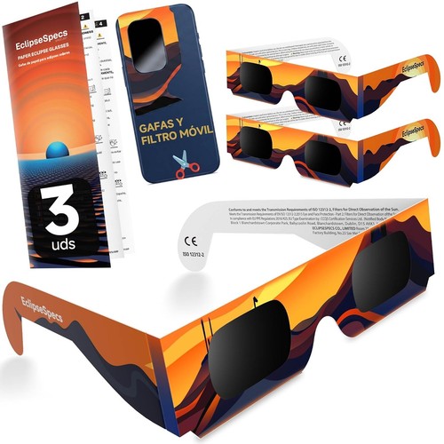 Lunettes éclipse solaire iso - éclipse,