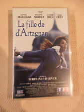 VHS LA FILLE DE D'ARTAGNAN SOPHIE MARCEAU PHILIPPE NOIRET