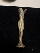 Sceau Cachet De Cire Art Déco Bronze