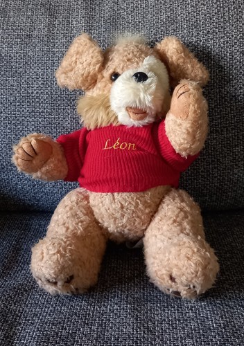 Peluche doudou ours - b9, marron