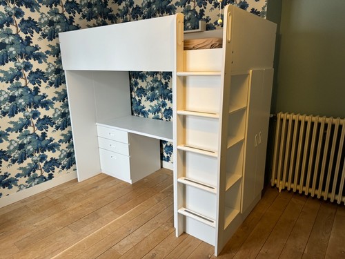 Lit mezzanine enfant 90x200 - lit,