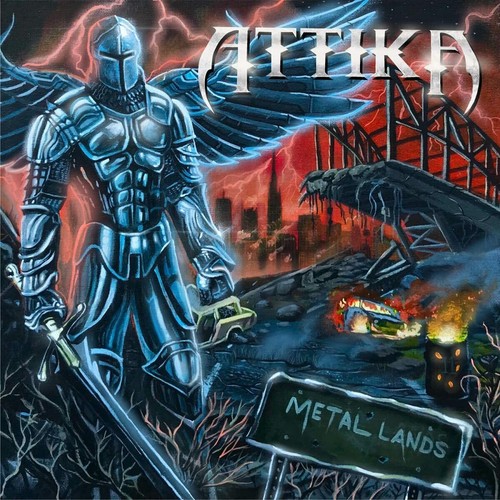 Attika metal lands album - lands, (cd)