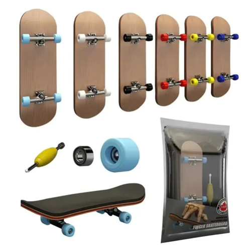 Skateboard doigts puzzle - puzzle, bois