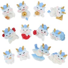 12 pièces Figurine de Dragon