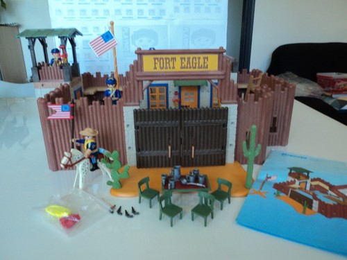 Playmobil vintage western fort - vintage,
