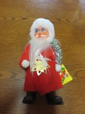 Décoration de noël, Père Noël hauteur 27 cm environ, vintage