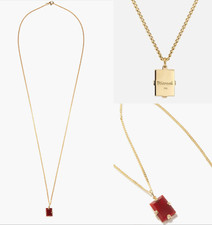 MIANSAI MIAMI Collier Lennox Agate Or Vermeil Chaîne Lennox Agate Sicile