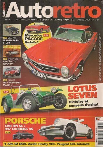 Auto retro 301 - ds19, chapron