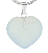 Pendentif cœur en opale de