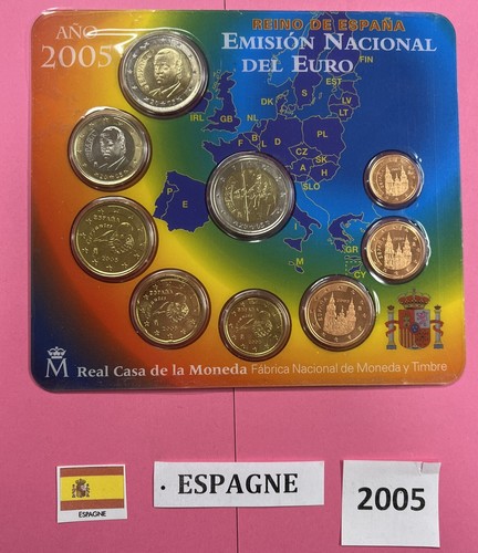 Coffret espagne pièces - coffret,