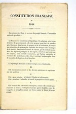LIVRE ANCIEN CONSTITUTION