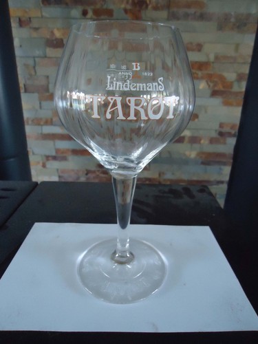 Verre bière belge tarot - verre,