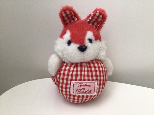 Doudou vintage lapin boule - vintage,