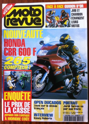 Moto revue 1994 honda - 27/10/1994;,