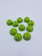 LEGO 10 X FINAL BRICK 2X2  N°1023 MOTIF TETE EXTRATERRESTRE REF 78202 / 6342609