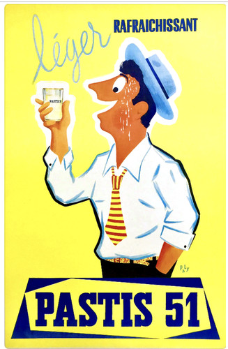 Affiche poster pastis - poster, 51