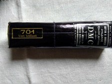 Mercerie ancienne - Échevettes coton à broder N° 25 DMC par 12 - Coloris 701