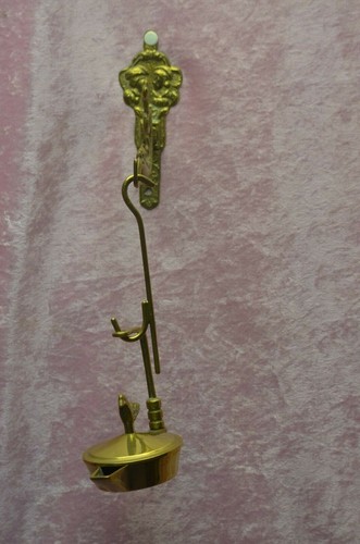 Ancien encensoir bronze decor - encensoir,