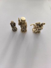 Le lot de 3 Figurines ancienne Jacquet