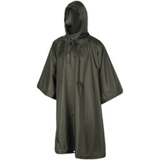 Helikon-Tex Poncho Randonnée Encapuchonné Ripstop Étanche Extérieur Taiga Green