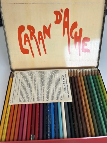 Ancien coffret caran ache - coffret, d’ache