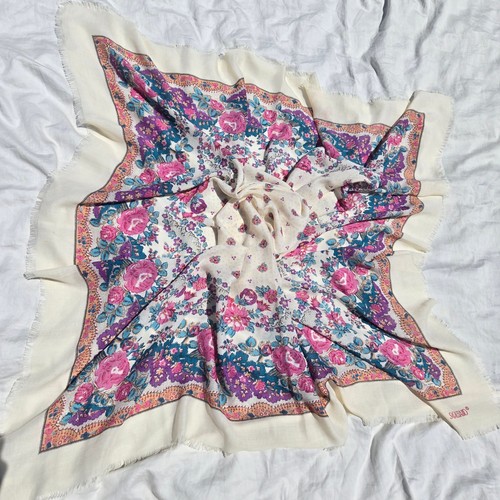 Souleiado floral design scarf - souleiado,