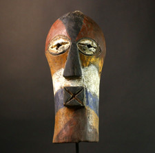 Masque mural africain tribal