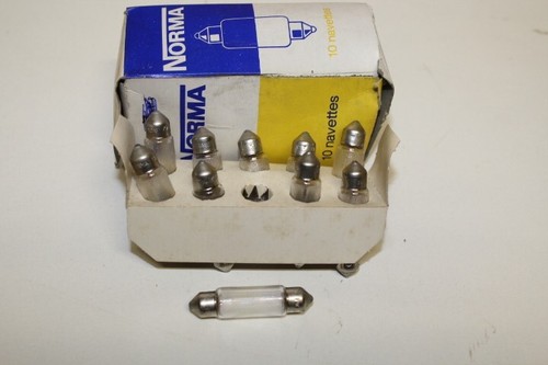 Ampoules navettes 7 w - 12,
