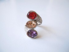 Bague Avec Brillants Couleur