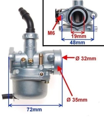 Carburateur 50cc - , 4t